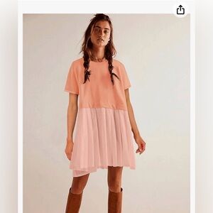 SAUKOLE Womens Summer Crew Neck Short Sleeve Dress